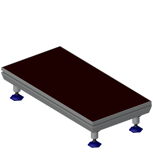 Nivtec Stage Platform 1x0.5 m
