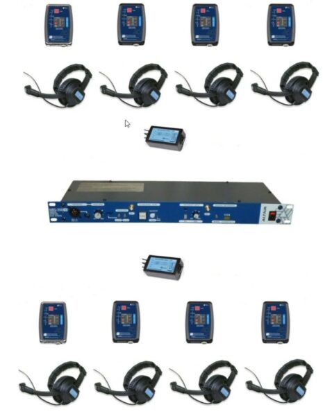 Altair WB-EP8 HD Wireless Intercom System — 8 User Kit