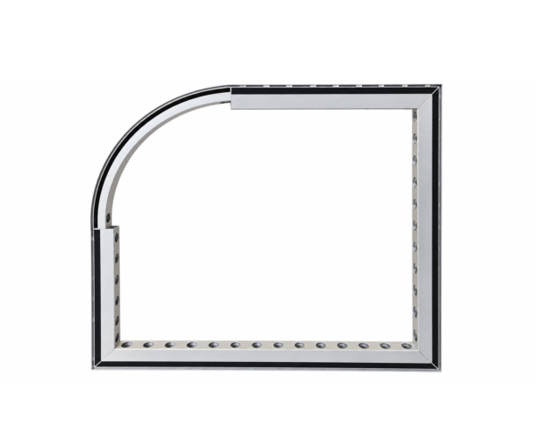 Aluvision Omni-55 frame 868x992 mm incl. 1x R434-corner