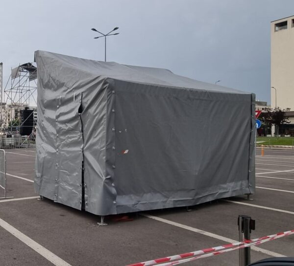 Layher FOH single floor 4x2 m