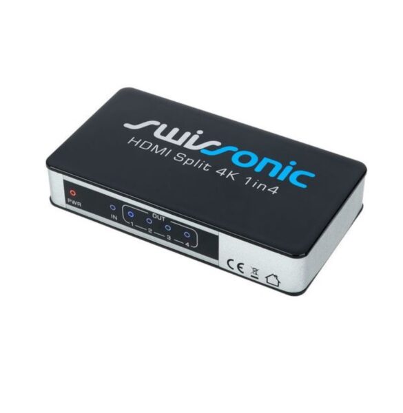 HDMI Swissonic Spliter 4K 1in4 - imagine 1