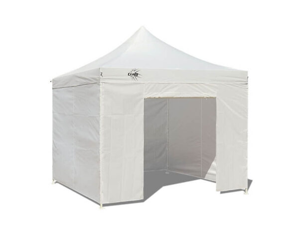 Tent 3x3m white (3 walls)