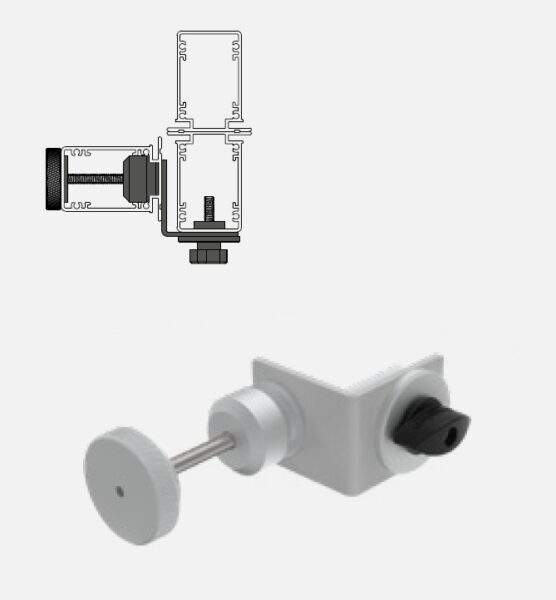 Aluvision Omni-55 frame clamp D30 in v2