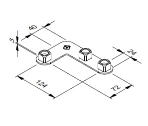 Aluvision connector 3P rot L LS30