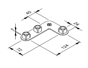 Aluvision connector 3P rot R LS30