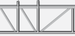 Layher horizontales fence beam LW 2.07 X 0.5 M - 2673.207